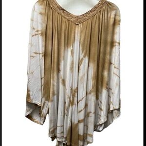 Chicos Boho Kimono Sleeve Top 2( 12-14)